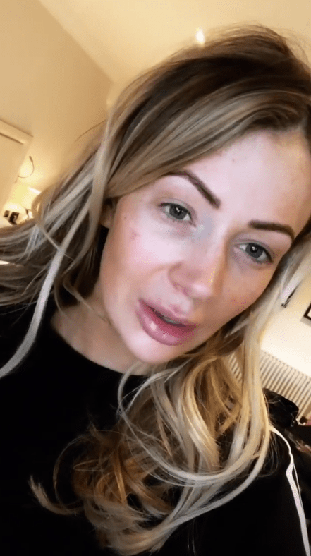  Olivia Attwood showed off her new look on Tuesday