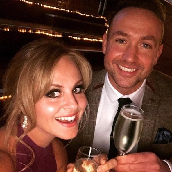  Tina O'Brien married Adam Crofts on New Year's Eve