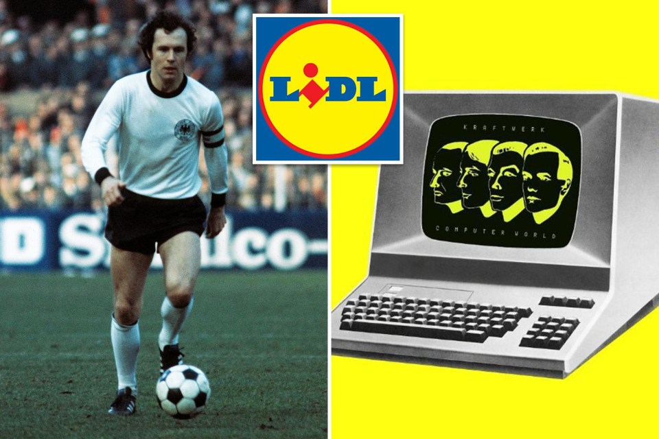 Beckenbauer, Lidl and Kraftwerk