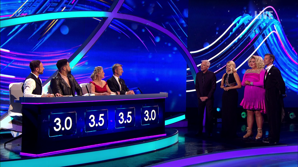  Gemma received the lowest score of the series