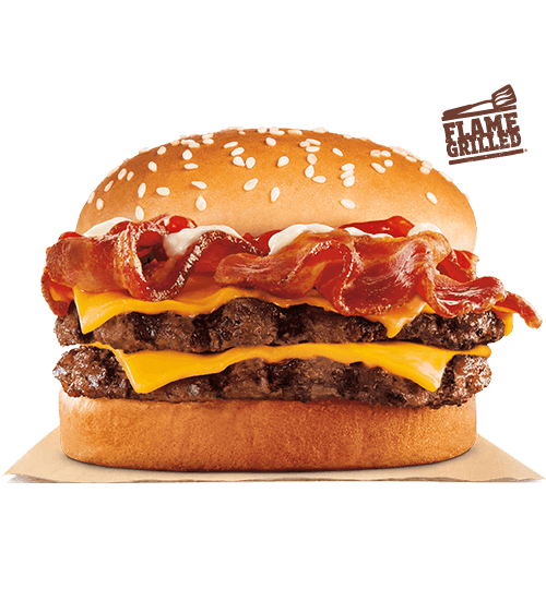  The new Bacon King Jr has just launched at Burger King