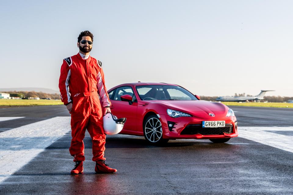  Dr Amit Patel drove the famous Top Gear track