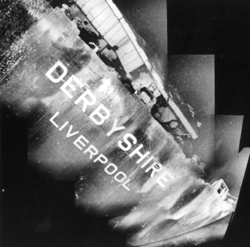  David found the wreckage of the Derbyshire, breaking a deep sea record in the process