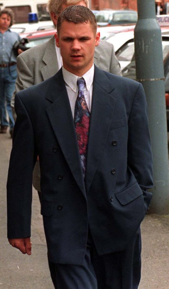  Stephen West, son of serial killer Fred West, at the inquest into his father's death July 11