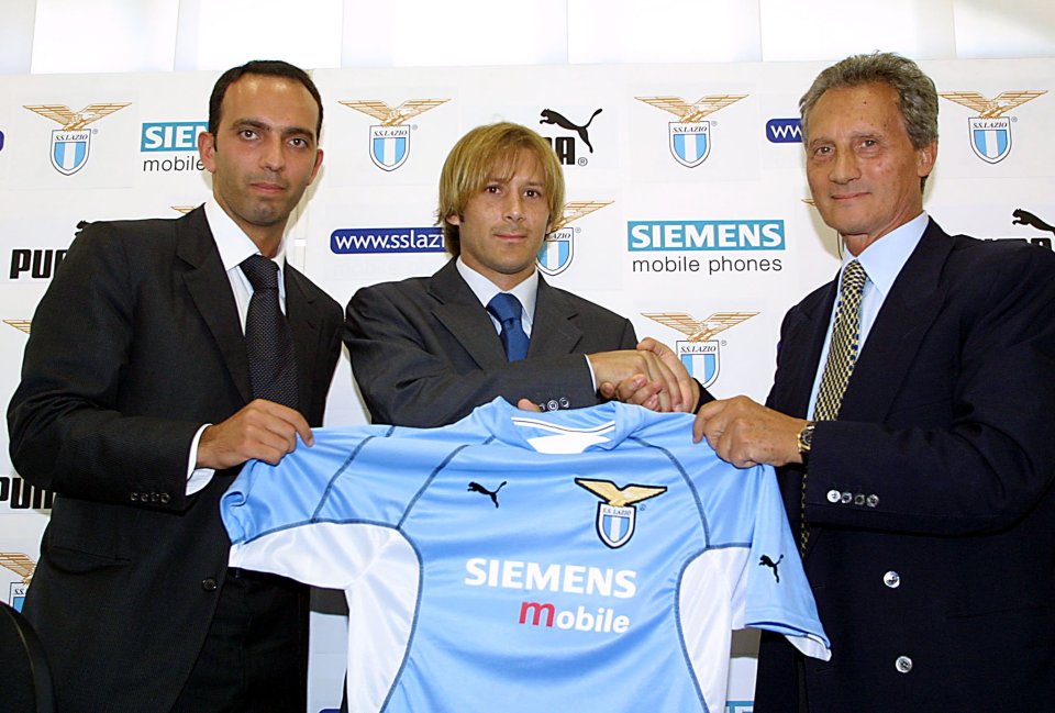  Mendieta was the sixth most expensive player in the world when he joined Lazio in 2001