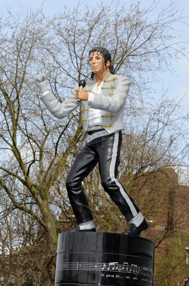  A statue to the pop legend stood outside Fulham's ground until 2016