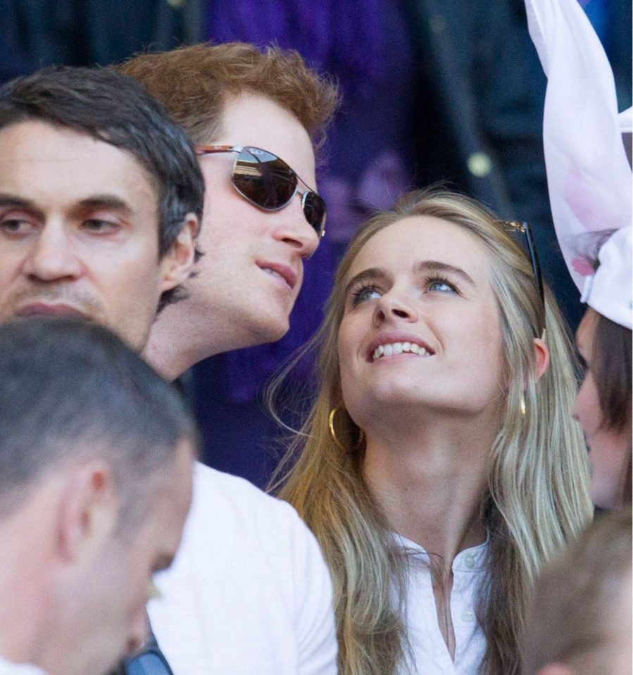  Prince Harry and Cressida dated for two years