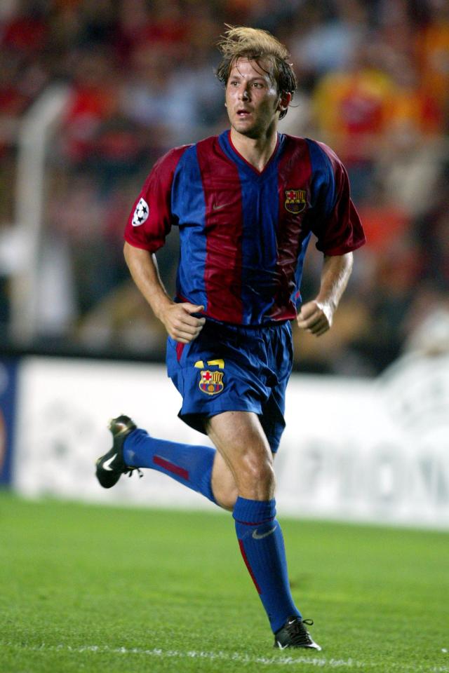  Mendieta spent a year at the Camp Nou on loan at Barcelona