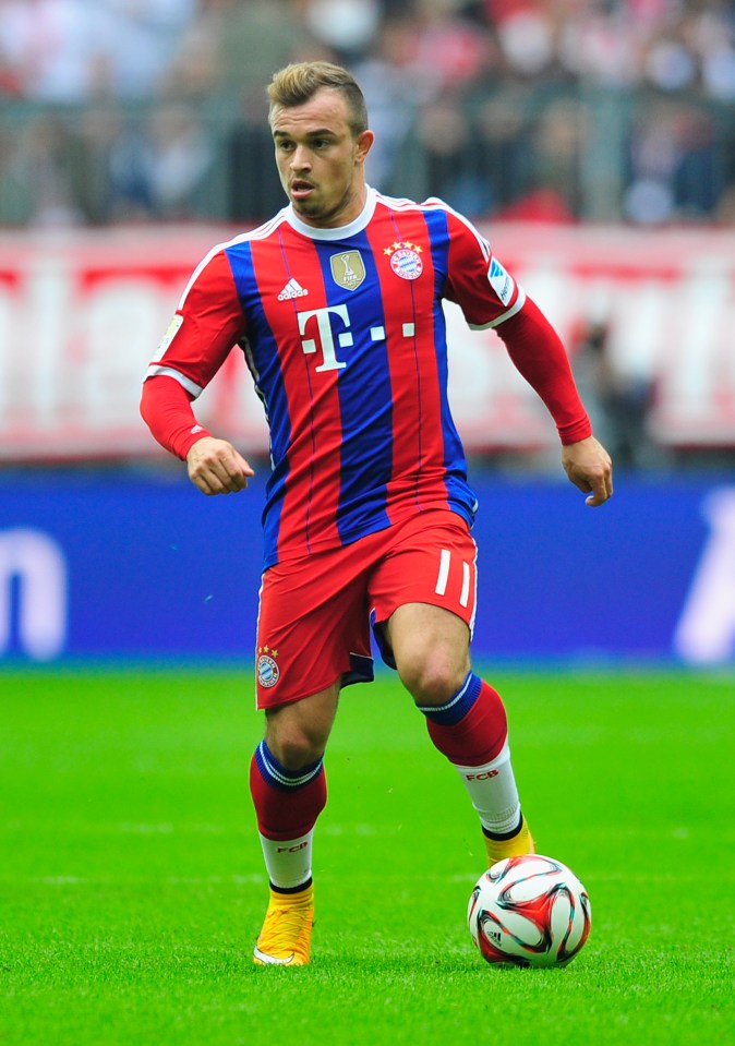  Shaqiri won the Champions League with Bayern in 2013