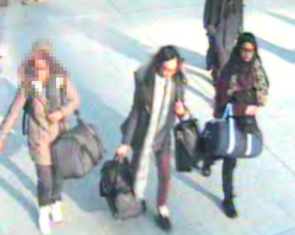  The three girls left their Bethnal Green school to flee to Syria and became Jihadi brides