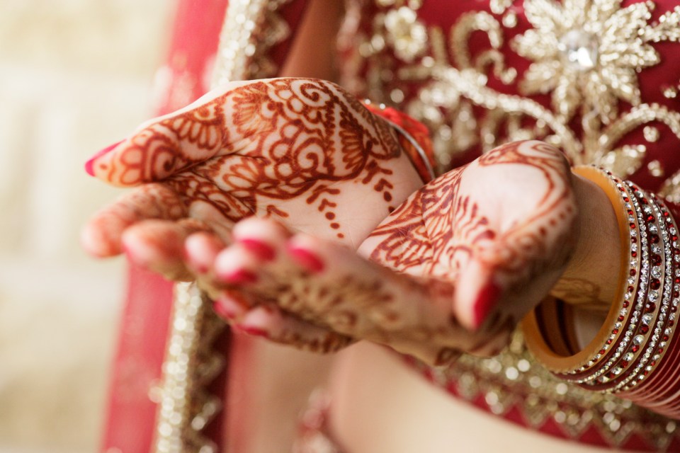  Henna is believed to protect and bless the mother and child