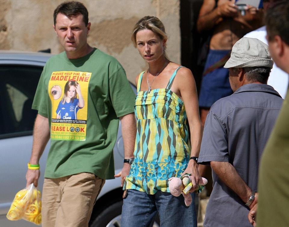  Gerry and Kate McCann's daughter went missing whilst on a family holiday to Portugal in 2007