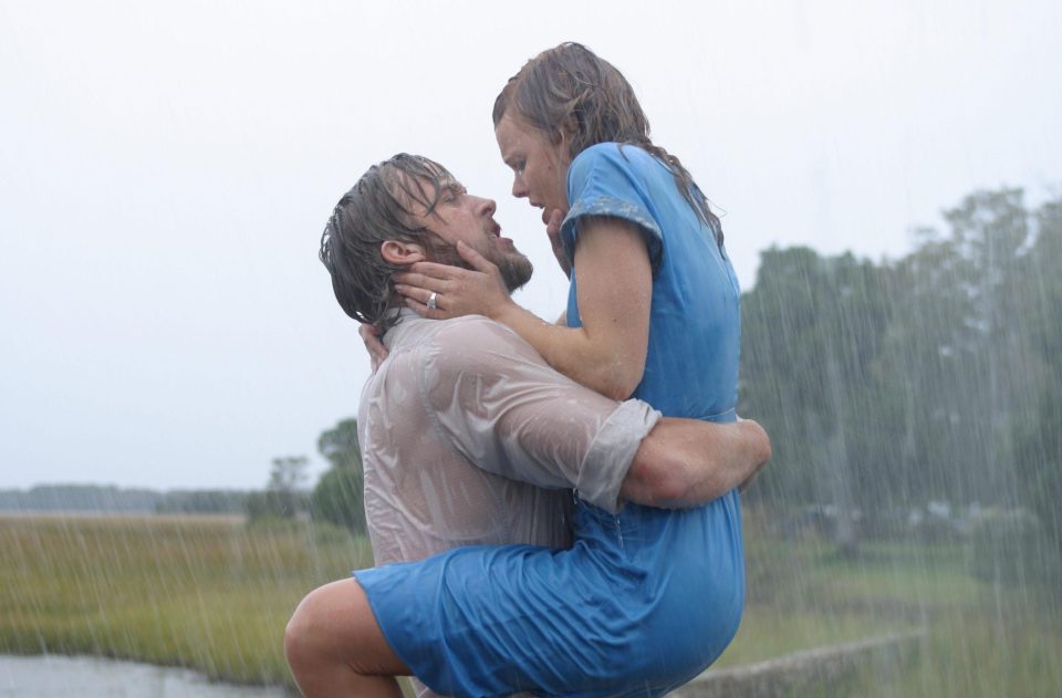  Get the tissues at the ready for The Notebook as it's a real tearjerker