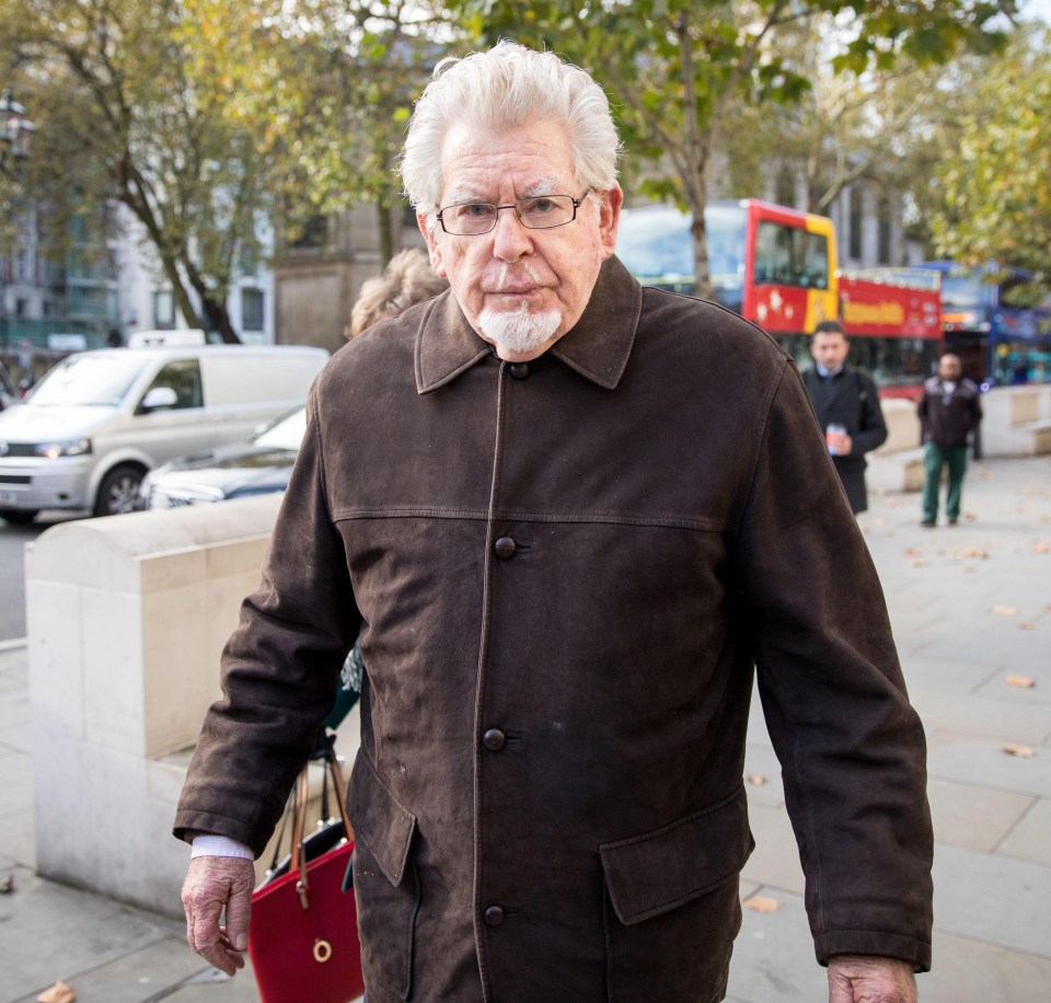 Harris, pictured outside court in 2017, was reportedly seen on Tuesday stalking the grounds of a primary school