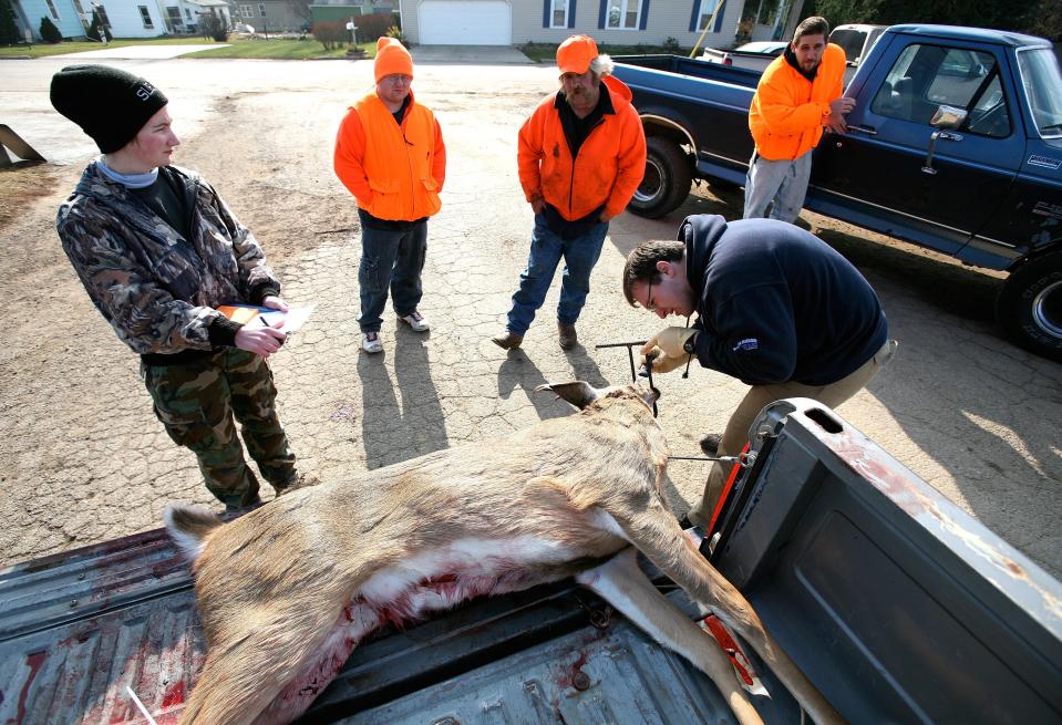  Many are checked after being killed by hunters