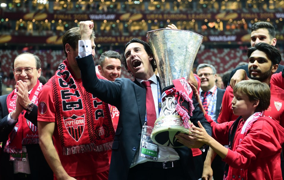  Emery won the Europa League three times thanks to Monchi's work behind the scenes