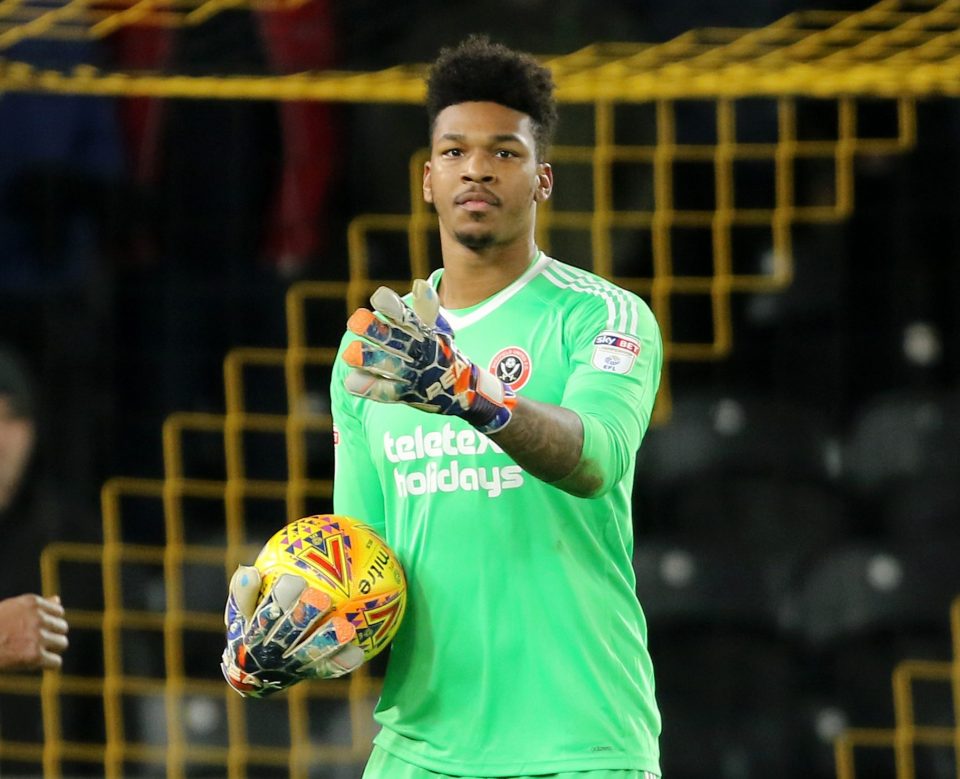  Jamal Blackman had an excellent campaign last year for Sheffield United but broke his leg at the start of this season