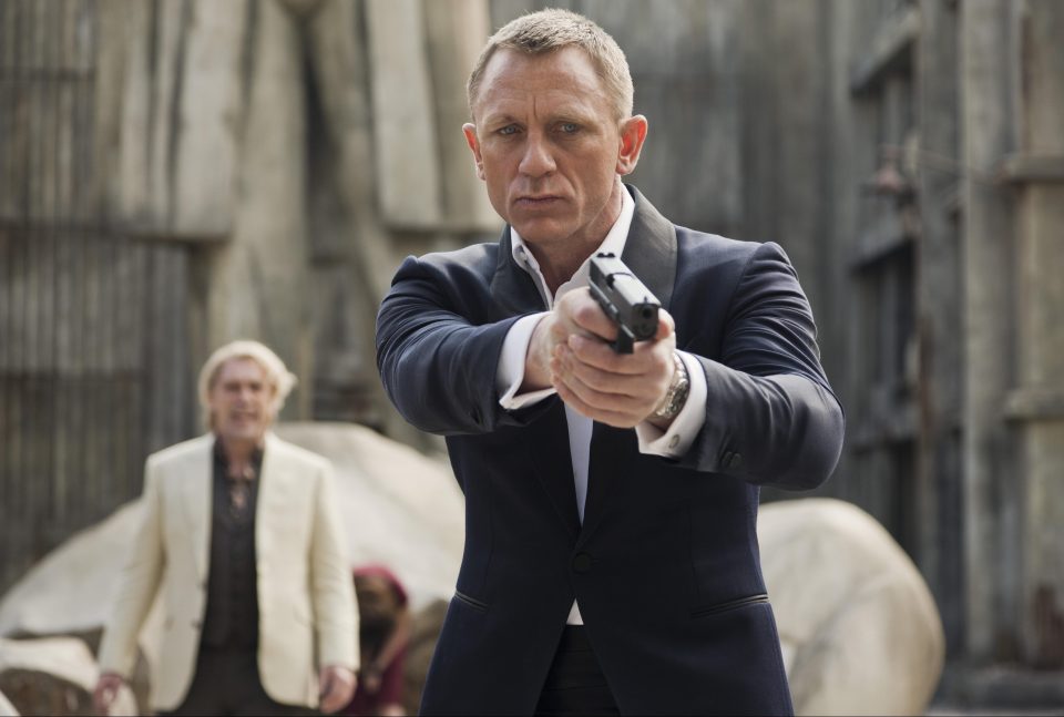  The Bond set is in 'total lockdown'