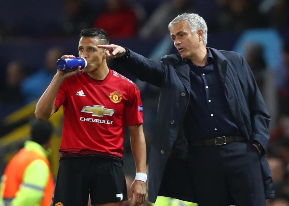  Alexis Sanchez failed to live up to expectations under the management of Jose Mourinho