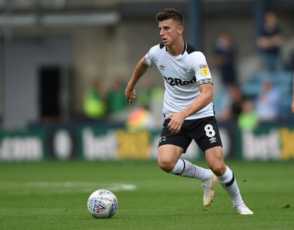  Mason Mount is a massive talent and has impressed at Derby County - just ask manager Frank Lampard