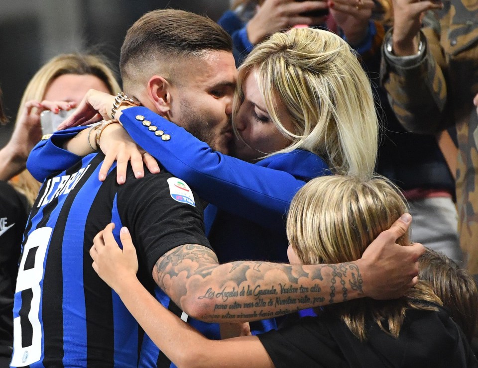  The Icardi family have been heavily scrutinised amid the uncertainty