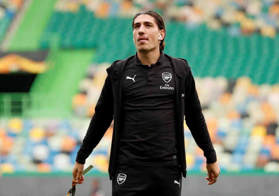  Bellerin started his career at Barcelona before his switch to Arsenal's academy