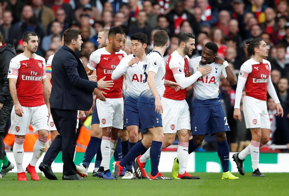  The North London derby will take place at Wembley Stadium in March