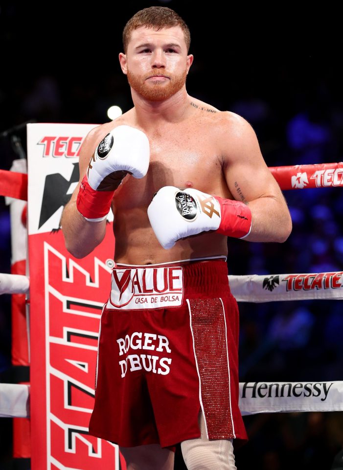  Saul 'Canelo' Alvarez failed two drug tests in 2018 and was handed just a six month suspension