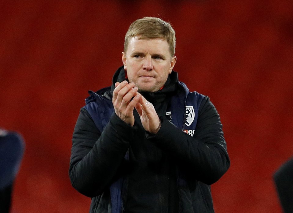  Eddie Howe's side have lost two in a row in the league