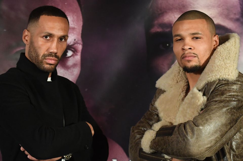  James DeGale and Chris Eubank meet at the O2 on Saturday night in a domestic grudge match