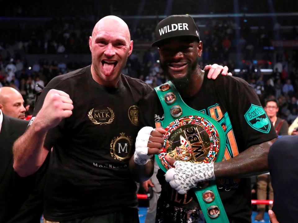 Fans have awaited an undisputed heavyweight title showdown with Wilder the past two years