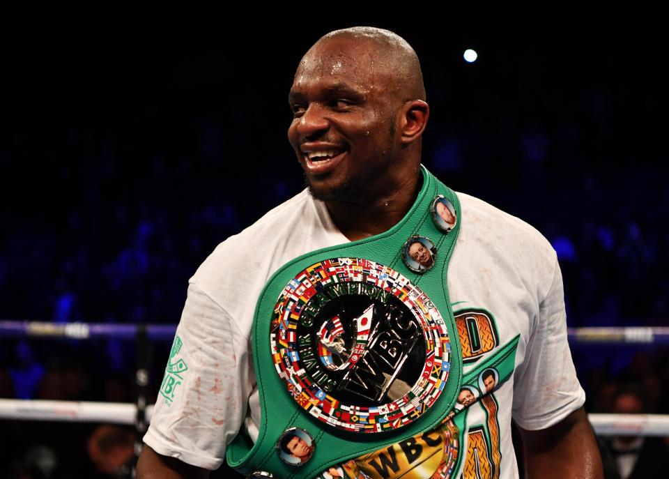  Brit Dillian Whyte was thought to be first in line to fight Joshua but the pair could not agree terms