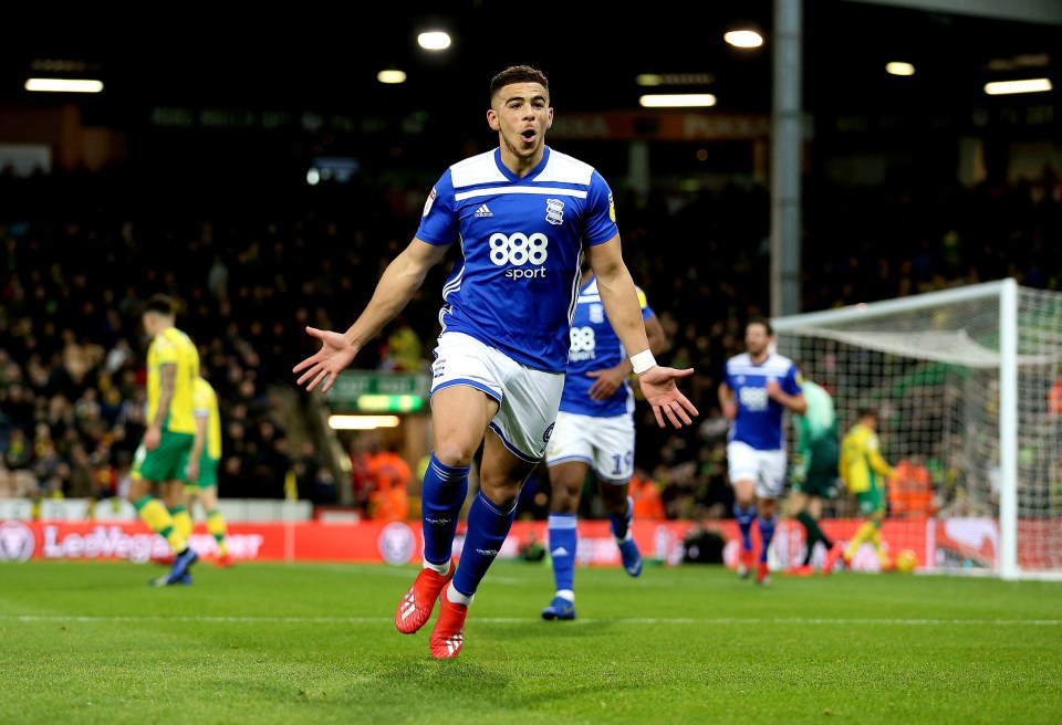 The Birmingham City striker has bagged 19 goals in the Championship this season