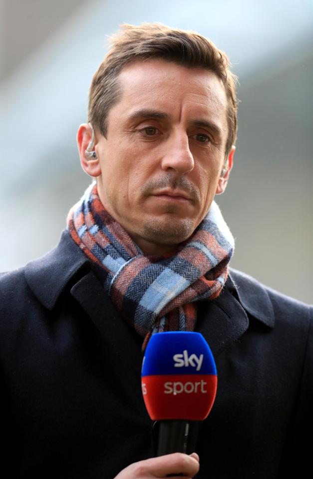  Sky Sports pundit Gary Neville thinks Liverpool's reaction after the 1-1 draw to West Ham was a 'no no'.