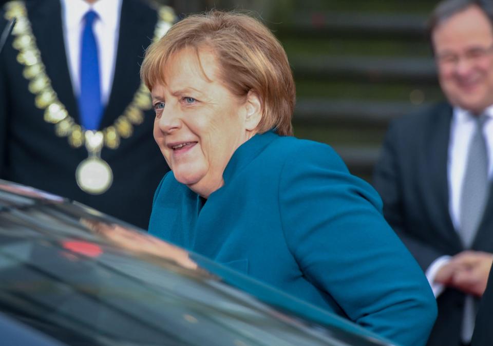  Angela Merkel says the EU should give ground to Britain