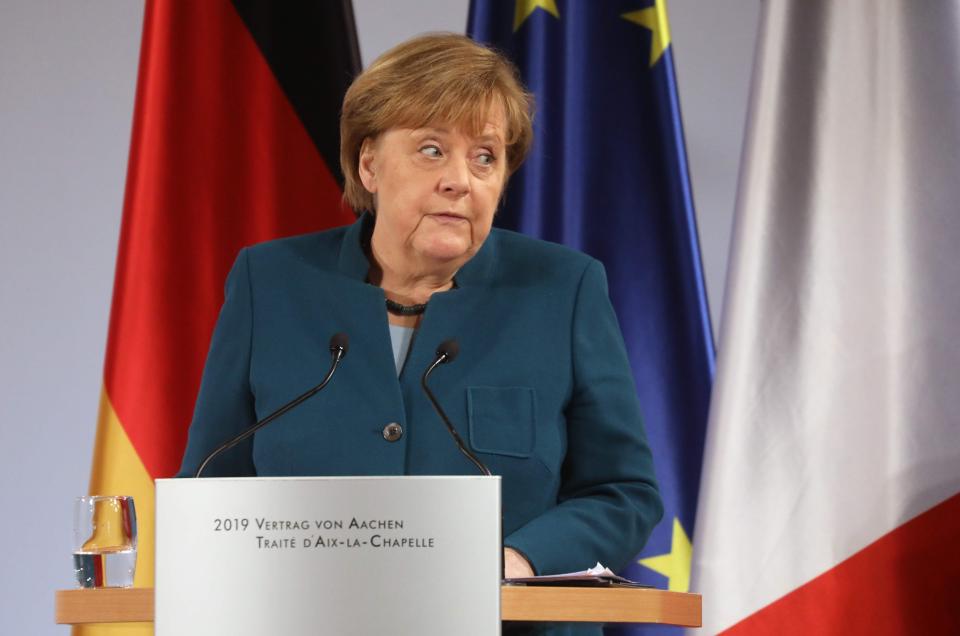  Angela Merkel is under pressure from German economists