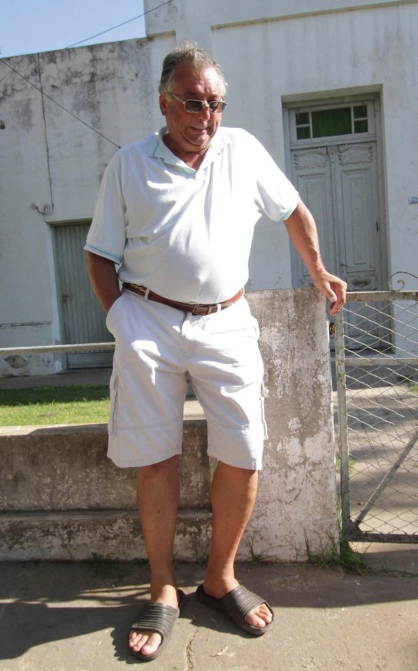  Emiliano's devastated dad near his home in Argentina