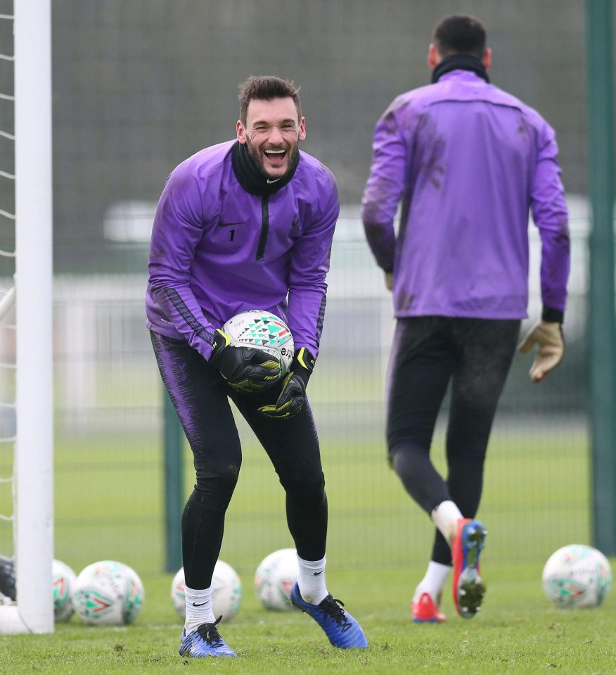  Hugo Lloris is preparing to take on Leicester as Spurs aim to strengthen their grip on third place in hte Premier League