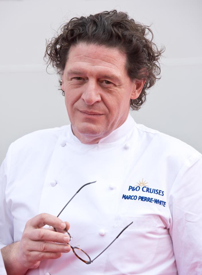  Celebrity chef Marco Pierre White Snr is also known for his temper