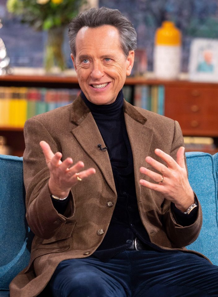  Richard E. Grant says he rides the tube every day with his Oyster Freedom Pass