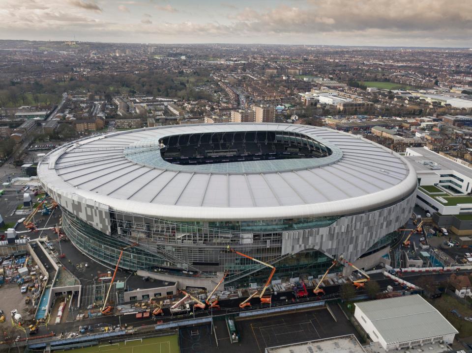  Tottenham are set to confirmed this week when their new stadium will be ready