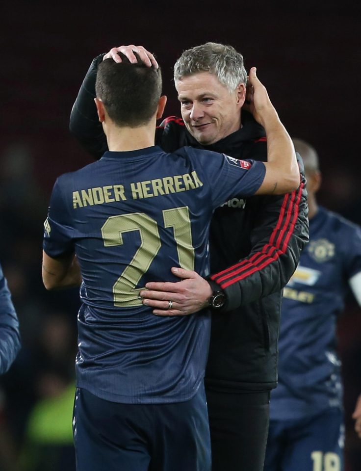  The impact of Solskjaer has had a big impact on Herrera