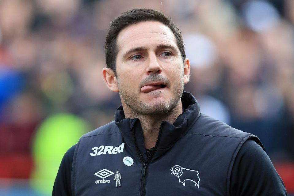  Frank Lampard has led Derby on two excellent cup runs this season