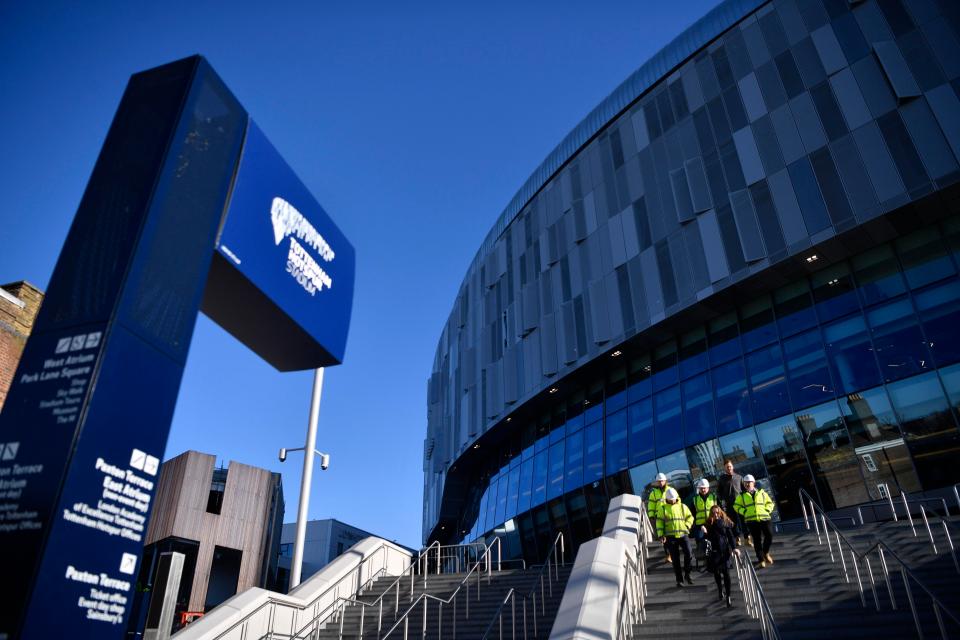  The games against Newcastle, Leicester and Borussia Dortmund will be at Wembley