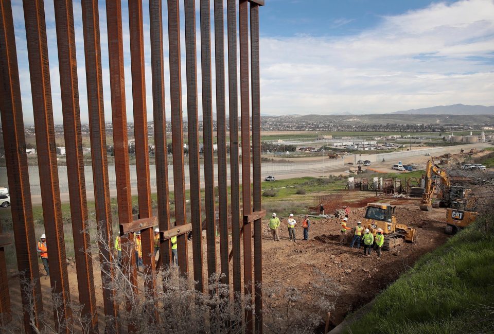  Part of the border barrier in Tijuana, Mexico. More funding is being sought by the Trump administration to construct more physical barriers