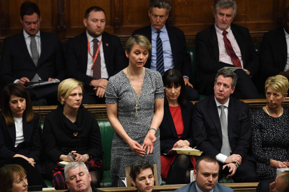  Rebel Tory MP Nick Boles and Labour backbencher Yvette Cooper are expected to re-table their plan for Parliament to seize control for the vote next week - delaying Brexit by three months