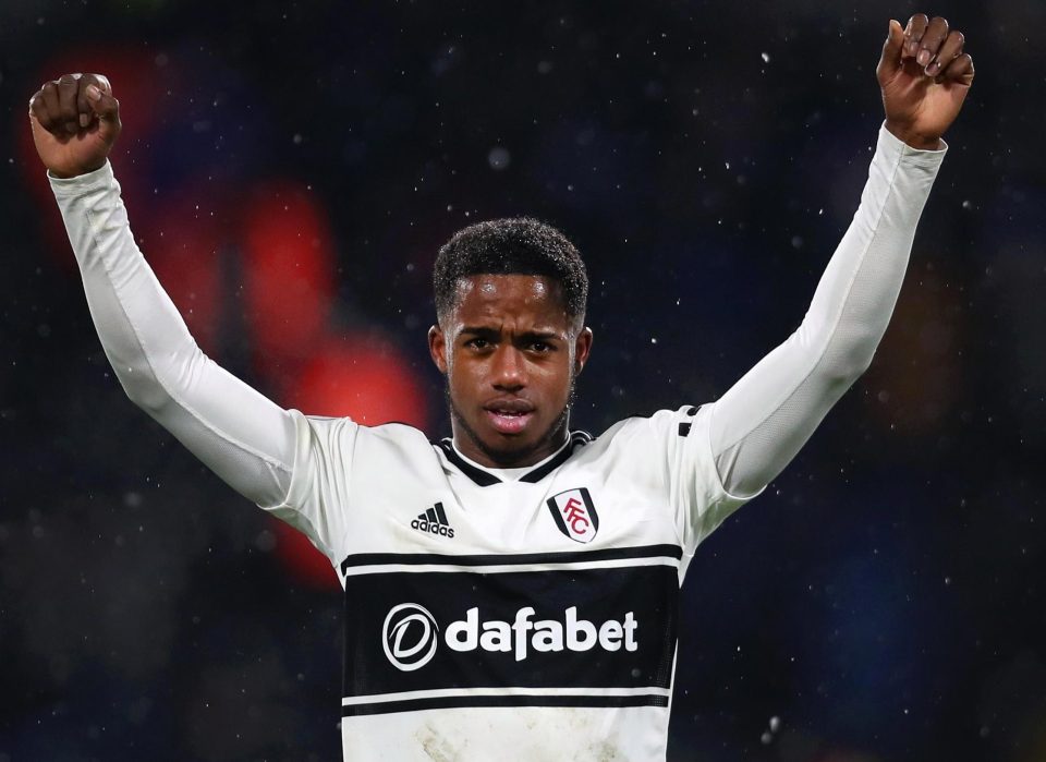  Sessegnon has been benched for Fulham’s last three games with Ryan Babel and Joe Bryan preferred