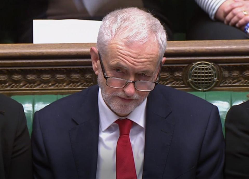  Leader Jeremy Corbyn could see some of his MPs leave the party