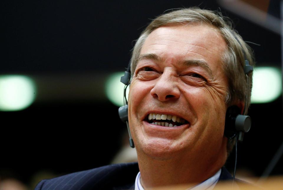  Nigel Farage is backing a new Brexit Party