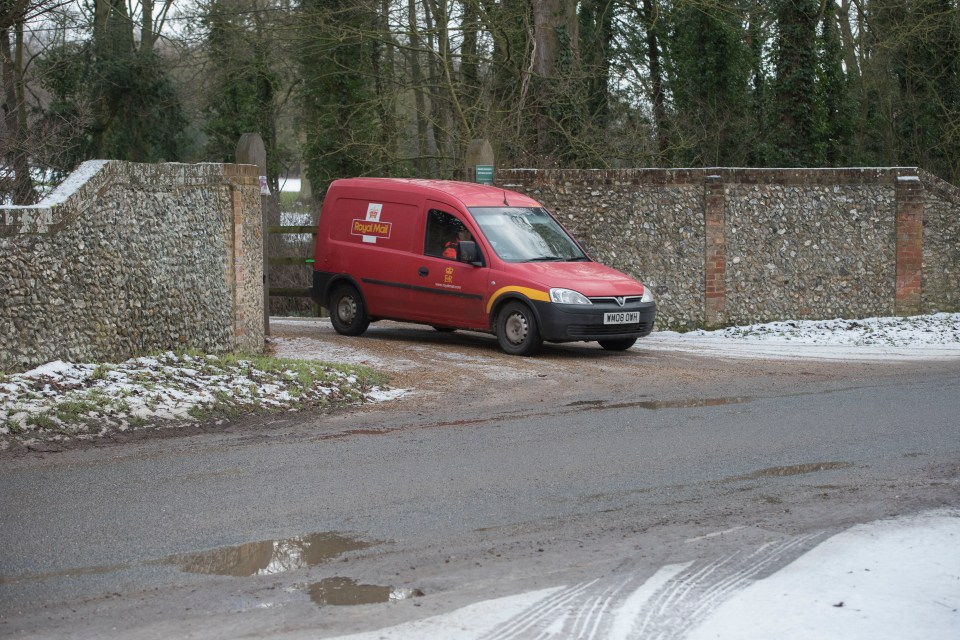  The pasties are delivered in batches to Adrian's £8.5million mansion